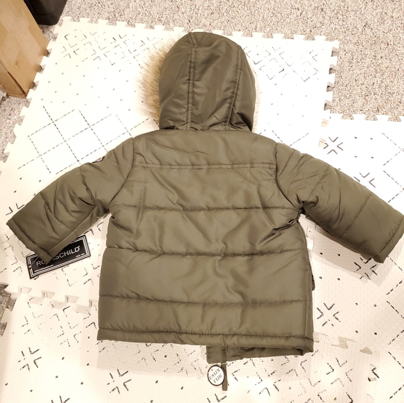 Rothschild Olive and Neon Green Parks - 6/9 months - Picture 8 of 8